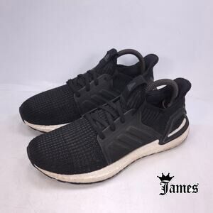 Adidas Ultraboost 19 Athletic Lace Up Training Shoe Womens Size 7.5 G54014 Black